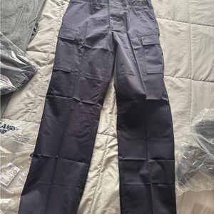 Lands' End Men's Dark Blue Cargo Pants